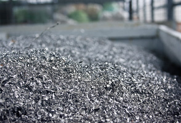 Silver-bearing scrap material collected for pyrometallurgical smelting and recovery at StoneX Metals’ facility